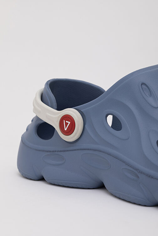 5516 VANEDA HYBRID EVA SANDALET ERKEK TERLIK INDIGO MAVI - Görsel 7