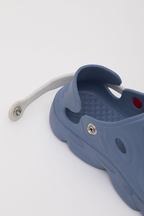 5516 VANEDA HYBRID EVA SANDALET ERKEK TERLIK INDIGO MAVI - Görsel 9