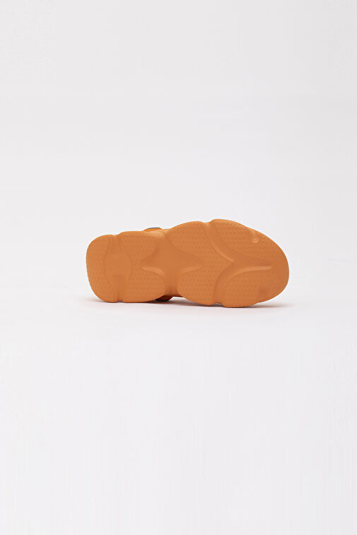 5516 VANEDA HYBRID EVA SANDALET KADIN TERLIK TURUNCU - Görsel 4