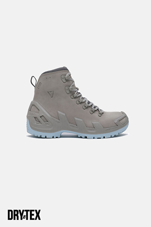 1240 V-Clutch Pro Mid Nubuk Kadın Bot B.Gri - Görsel 2