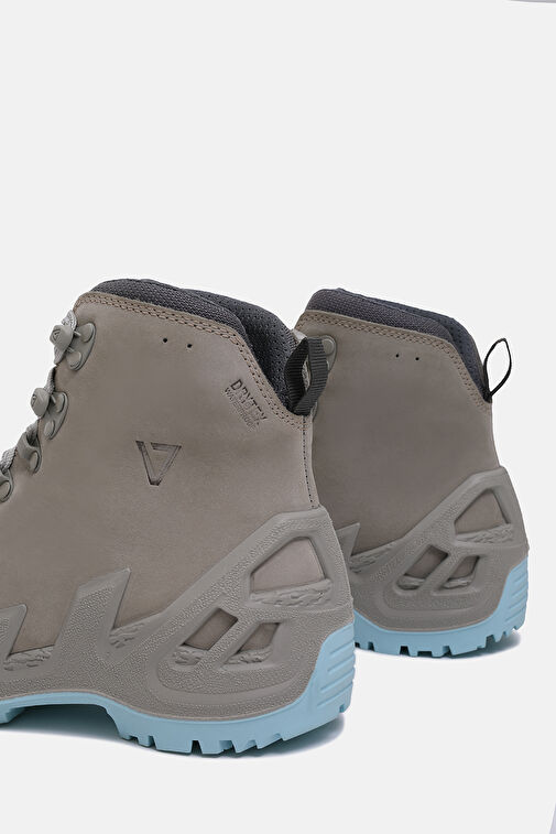 1240 V-Clutch Pro Mid Nubuk Kadın Bot B.Gri - Görsel 5