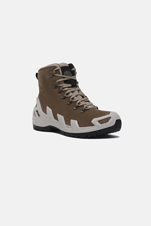 1240 V-Clutch Pro Mid Nubuk Erkek Bot Vizon - Görsel 3