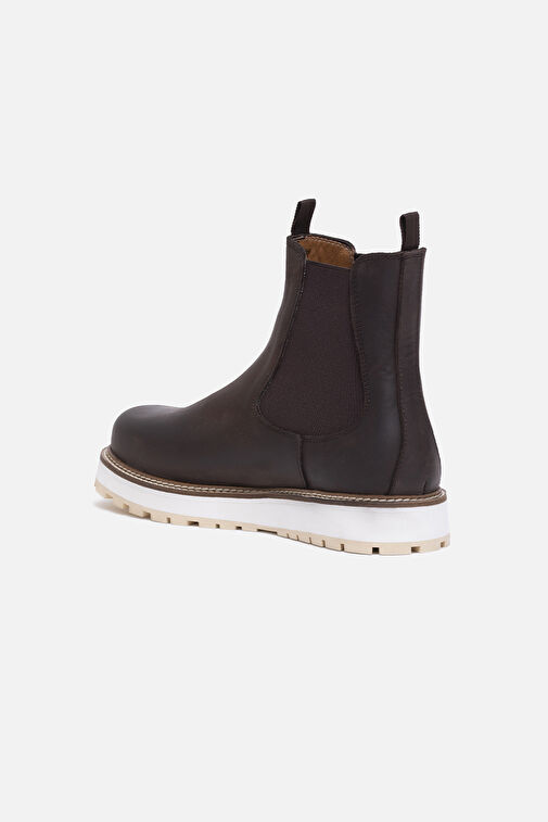 1372 LIFESTYLE ERKEK BOT KAHVERENGI - Görsel 4