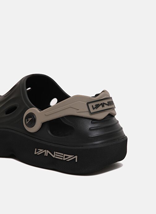 5517 Vaneda Pro Hybrid Sandalet Erkek Terlik Siyah - Görsel 6