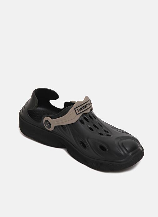 5517 Vaneda Pro Hybrid Sandalet Erkek Terlik Siyah - Görsel 8