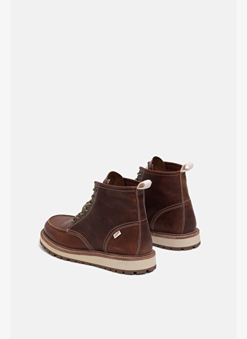 1401 Lifestyle V-Town Pull Up Kadın Bot Kızıl Taba - Görsel 6