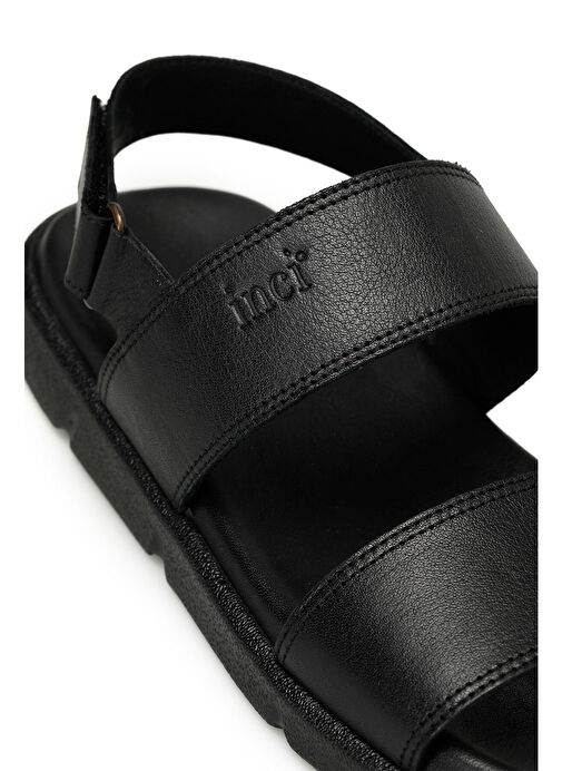 INCI ERICA 4FX Siyah Erkek Sandalet - Görsel 8