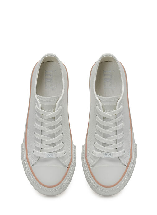 INCI DEMRE 4FX Beyaz Kadın Sneaker - Görsel 5