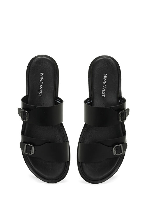 CICORTA 4FX Siyah Kadın Düz Terlik - Görsel 5