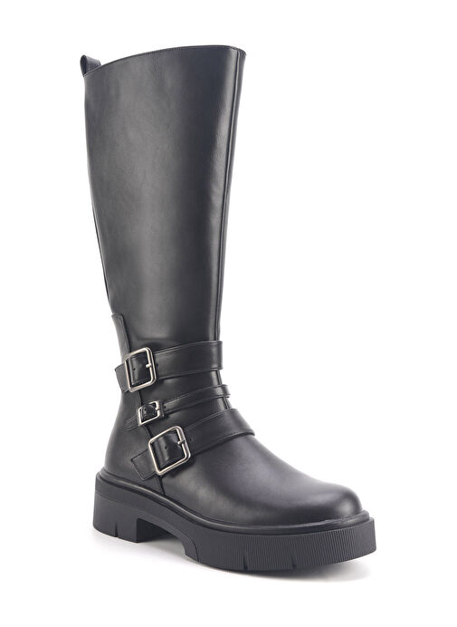 FABLON 4PR Siyah Kadın Çizme - Görsel 3