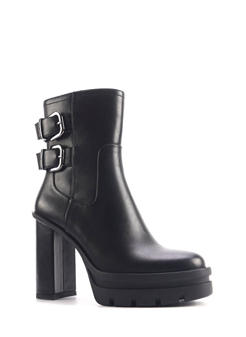 BODENA 4PR Siyah Kadın Topuklu Bot - Görsel 3