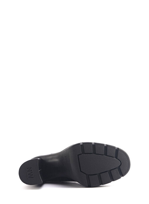 BODENA 4PR Siyah Kadın Topuklu Bot - Görsel 5