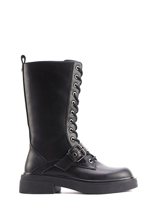 CAMELIA 4PR Siyah Kadın Postal - Görsel 2