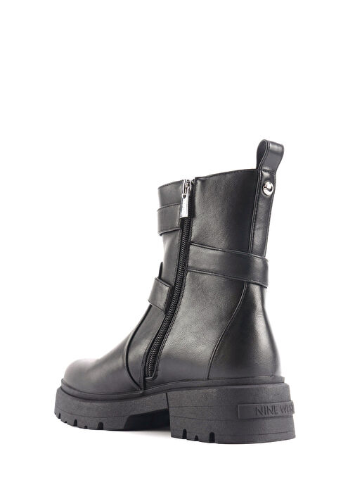 FERANA 4PR Siyah Kadın Biker Bot - Görsel 4