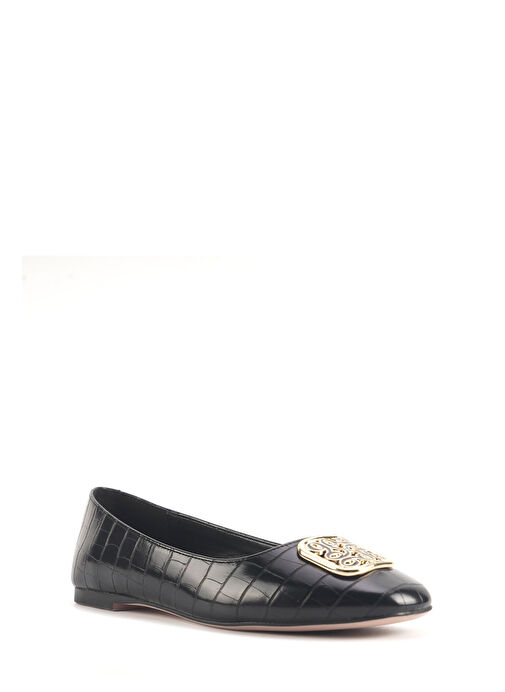 VIAR 4PR Siyah Kadın Babet - Görsel 3