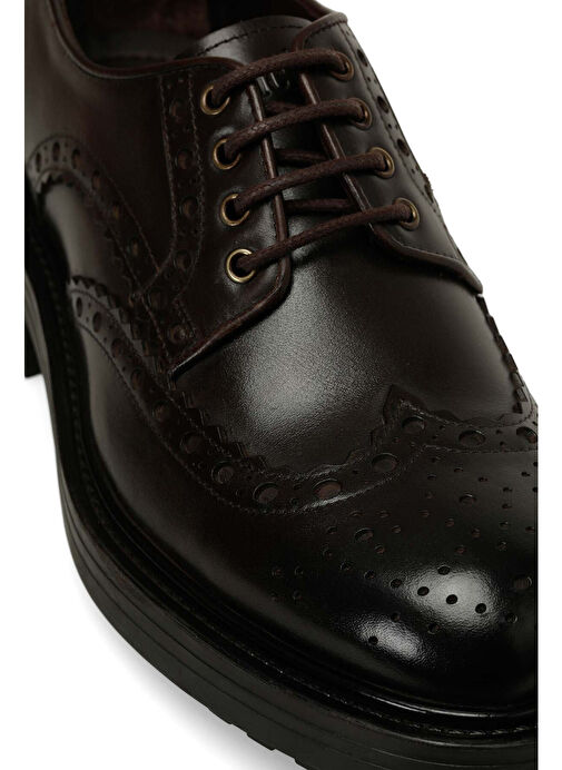 INCI FRANTIK 4PR Kahverengi Erkek Klasik Ayakkabı - Görsel 8