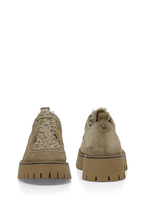 ERNEA 4PR Bej Kadın Loafer - Görsel 6