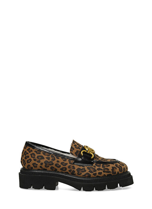 DANEMAR3 4PR Leopar Kadın Loafer - Görsel 2
