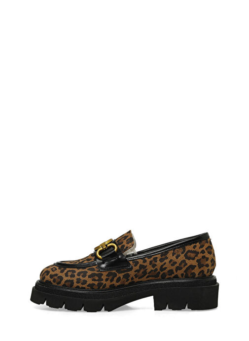 DANEMAR3 4PR Leopar Kadın Loafer - Görsel 4