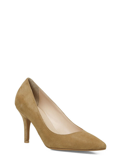 TRUDENA2 4PR Kum Kadın Topuklu Ayakkabı - Görsel 3