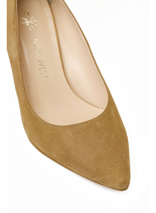 TRUDENA2 4PR Kum Kadın Topuklu Ayakkabı - Görsel 8