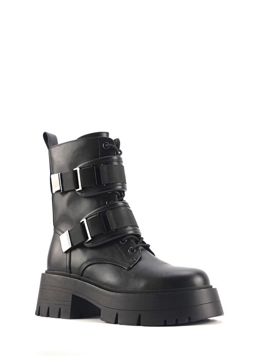 CHAD 4PR Siyah Kadın Postal - Görsel 3