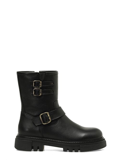 CAFYE 4PR Siyah Kadın Biker Bot - Görsel 2