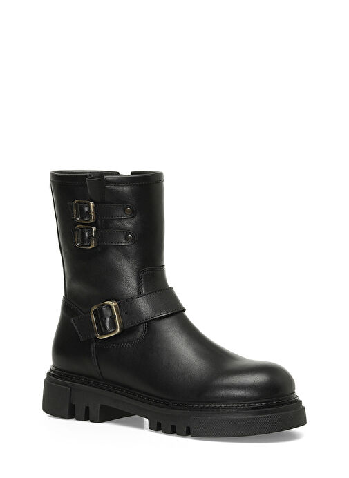 CAFYE 4PR Siyah Kadın Biker Bot - Görsel 3