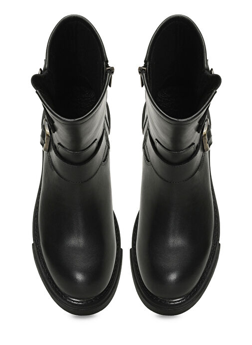 CAFYE 4PR Siyah Kadın Biker Bot - Görsel 5