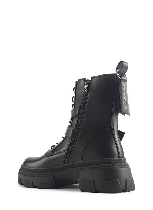 ASSO 4PR Siyah Kadın Rock Bot - Görsel 4