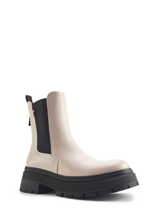 ILLY 4PR Bej Kadın Chelsea Bot - Görsel 3