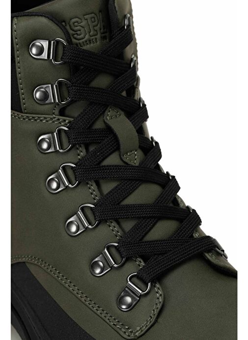 ZAYN 4PR Haki Erkek Biker Bot - Görsel 8