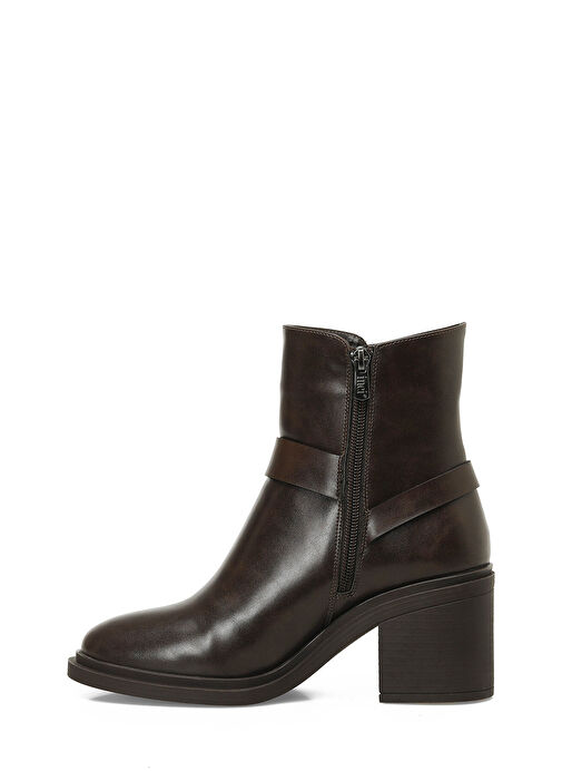 INCI BANES 4PR Kahverengi Kadın Topuklu Bot - Görsel 4