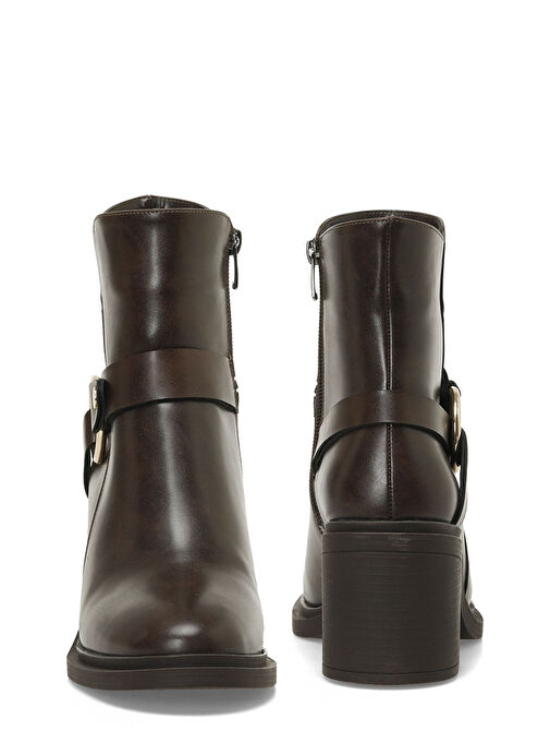 INCI BANES 4PR Kahverengi Kadın Topuklu Bot - Görsel 6