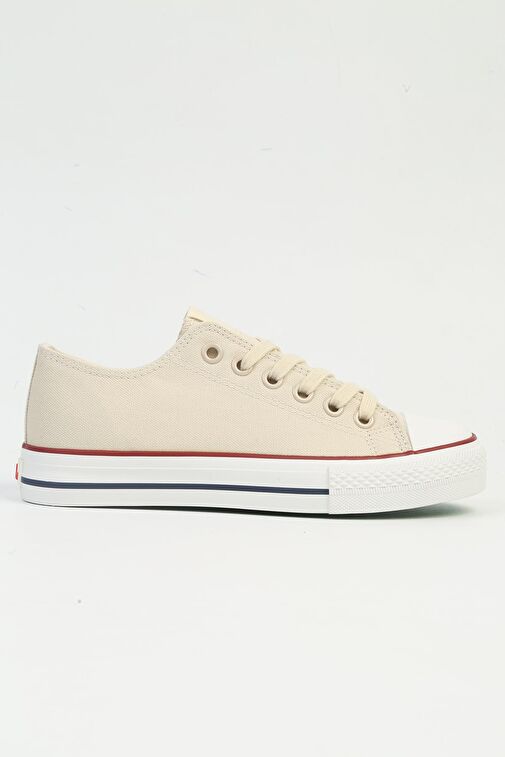 United Colors of Benetton Bej Kadın Kumaş Sneaker BNI-10030-Bej - Görsel 2