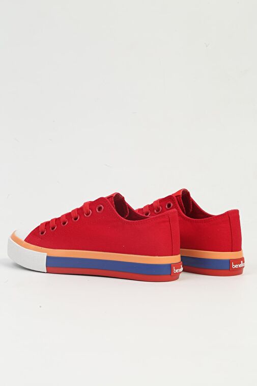 United Colors of Benetton Kırmızı Kadın Sneaker BNI-10031-Kirmizi - Görsel 4