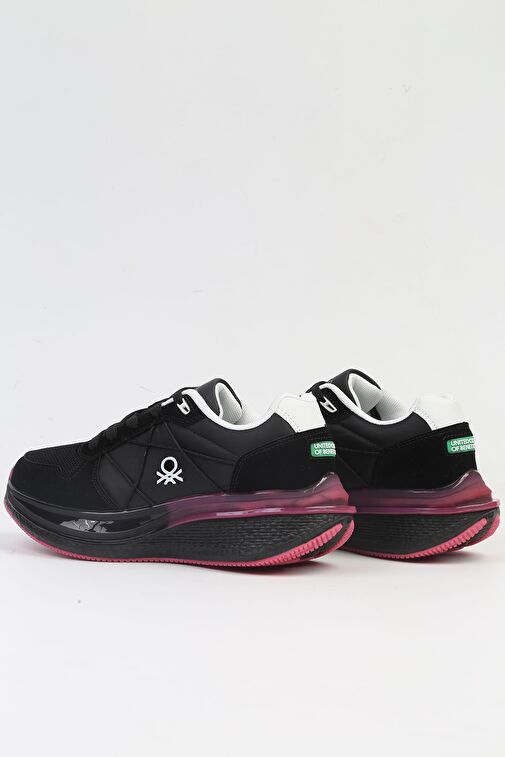United Colors of Benetton Siyah Kadın Sneaker BNI-10044-Siyah - Görsel 4