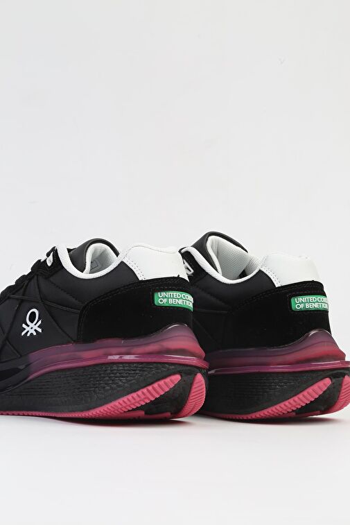 United Colors of Benetton Siyah Kadın Sneaker BNI-10044-Siyah - Görsel 5