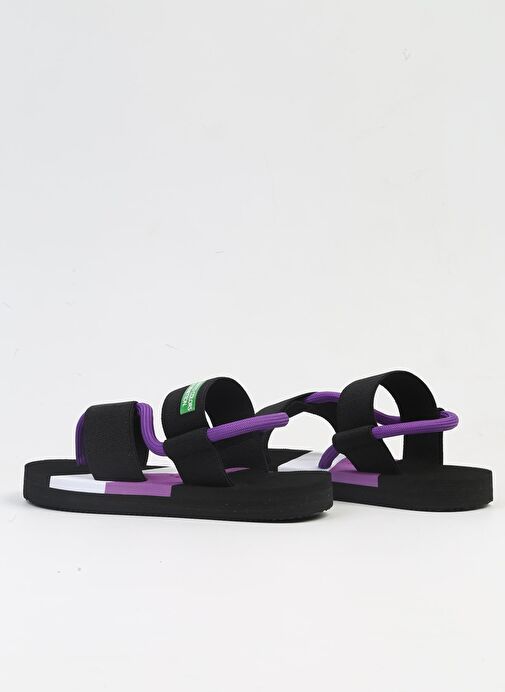 Benetton® İTHAL Siyah Kadın Sandalet BNI-10214 - Görsel 4