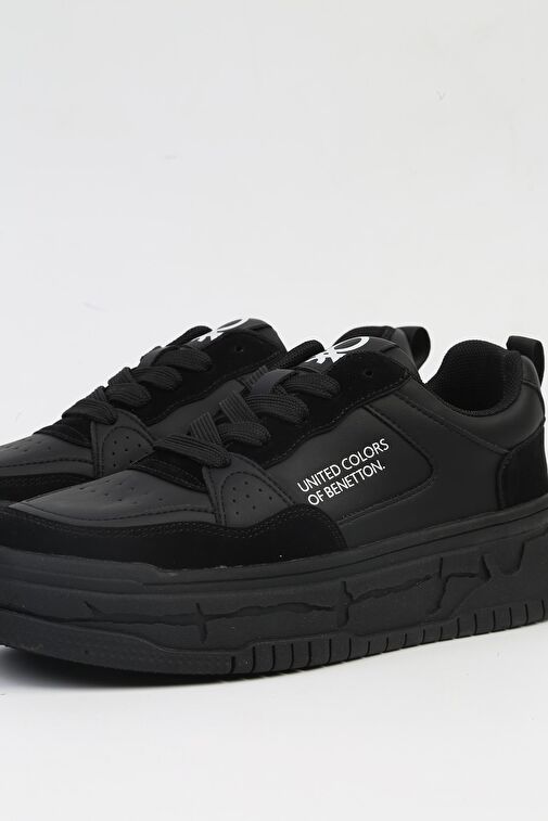 Benetton® İTHAL Kadın Siyah Spor Ayakkabı BNI-10281 - Görsel 5