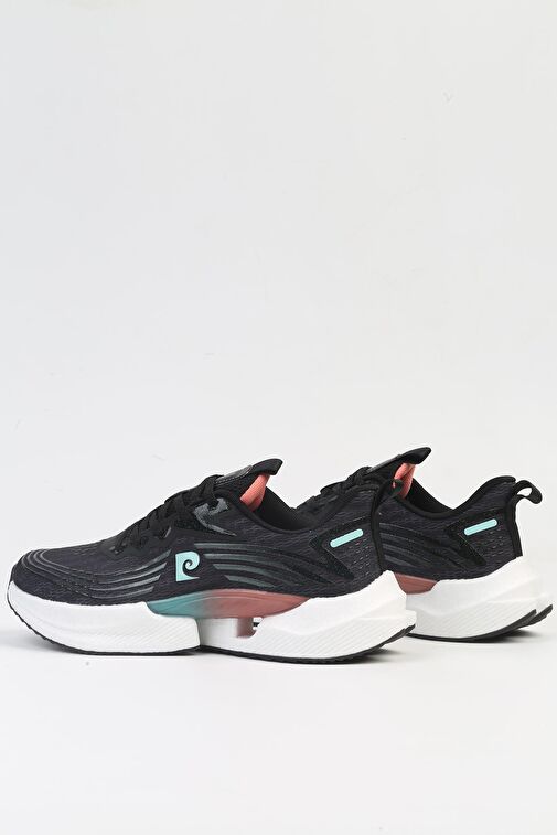 Pierre Cardin Siyah Kadın Sneaker PCI-10020-Siyah Beyaz - Görsel 4