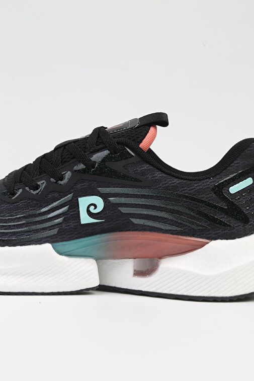 Pierre Cardin Siyah Kadın Sneaker PCI-10020-Siyah Beyaz - Görsel 5