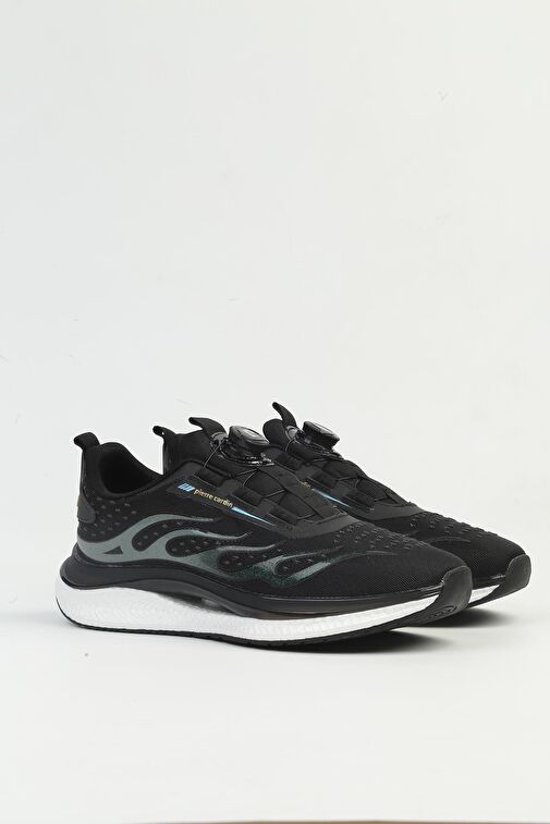 Pierre Cardin Siyah Erkek Sneaker PCI-10041-Siyah Beyaz - Görsel 3