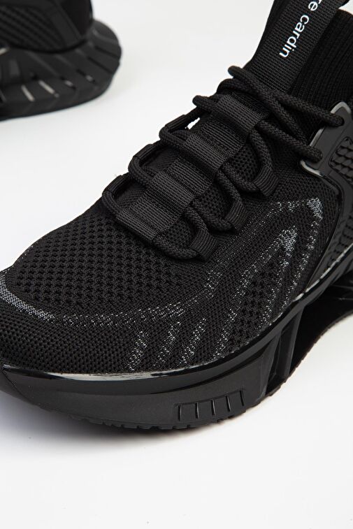 Pierre Cardin Siyah Erkek Sneaker PCI-10046-Siyah - Görsel 6