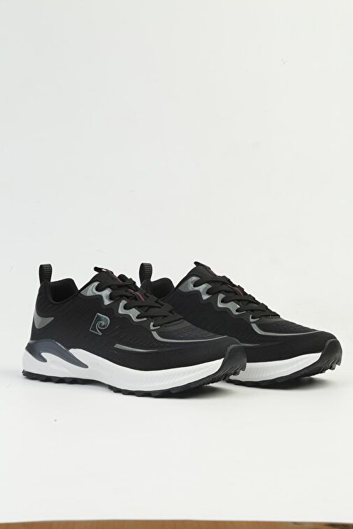 Pierre Cardin Siyah-Beyaz Erkek Sneaker PCI-10048-Siyah Beyaz - Görsel 3