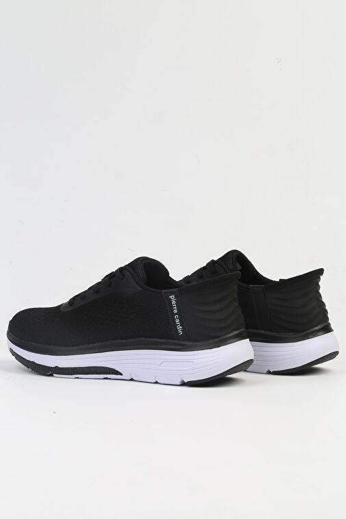 Pierre Cardin Siyah-Beyaz Erkek Sneaker PCI-10102-Siyah Beyaz - Görsel 4