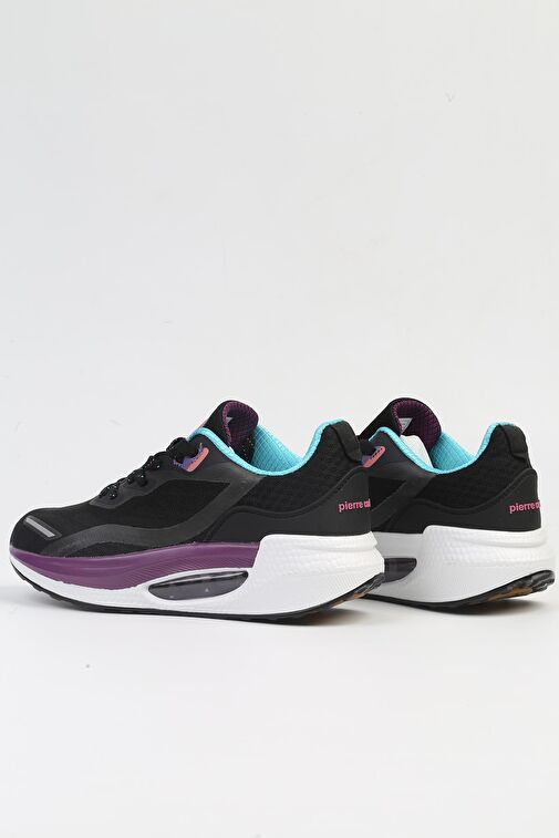Pierre Cardin Siyah Kadın Sneaker PCI-10108-Siyah Beyaz - Görsel 4
