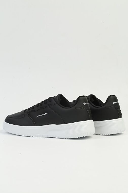 Pierre Cardin® | İTHAL Erkek Siyah Beyaz Spor Ayakkabı PCI-10121 - Görsel 4