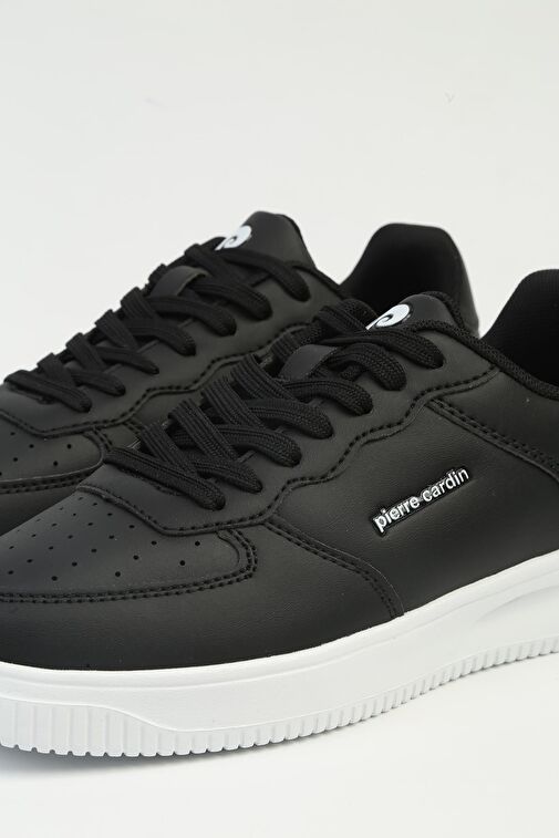 Pierre Cardin® | İTHAL Erkek Siyah Beyaz Spor Ayakkabı PCI-10121 - Görsel 5
