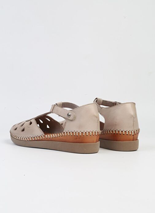 Pierre Cardin® | PC-53024- 3963 Vizon-Kadın Topuklu Günlük Ayakkabı - Görsel 4